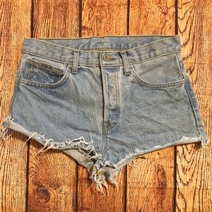 Brandy Melville John Galt Cut-Off Jean Shorts